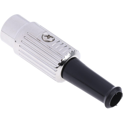 RS PRO 3 Pole Din Plug, 1A, 100 V ac, Male, Cable Mount