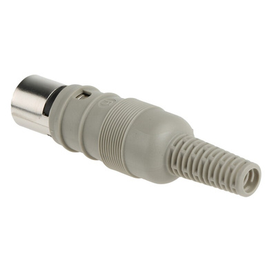 Hirschmann, MAS 3 Pole Din Plug, DIN 41524, 4A, 34 V ac/dc IP30, Screw Lock, Male, Cable Mount