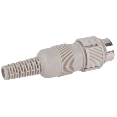 Hirschmann, MAS 6 Pole Din Plug, DIN 45322, 4A, 34 V ac/dc IP30, Screw Lock, Male, Cable Mount