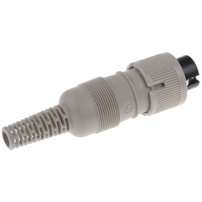 Hirschmann, MAK 3 Pole Din Socket, DIN 41524, 4A, 34 V ac/dc IP30, Screw Lock, Female, Cable Mount
