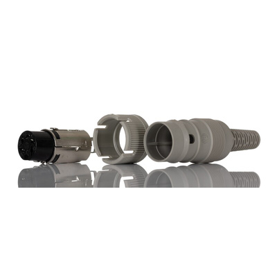 Hirschmann, MAK 5 Pole Din Socket, DIN 45322, 4A, 34 V ac/dc IP30, Screw Lock, Female, Cable Mount