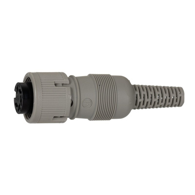 Hirschmann, MAK 5 Pole Din Socket, DIN 45322, 4A, 34 V ac/dc IP30, Screw Lock, Female, Cable Mount