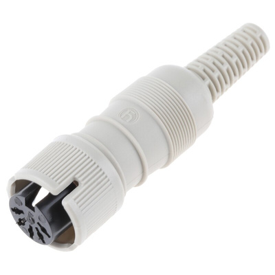 Hirschmann, MAK 5 Pole Din Socket, DIN 41524, 4A, 34 V ac/dc IP30, Screw Lock, Female, Cable Mount