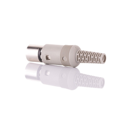 Hirschmann, MAS 5 Pole Miniature Din Plug, 4A, 34 V ac/dc IP30, Male, Cable Mount