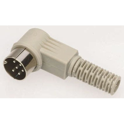 Hirschmann, MAWI 3 Pole Right Angle Din Plug, DIN 41524, 4A, 34 V ac/dc IP30, Male, Cable Mount
