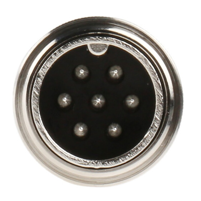 Amphenol Industrial, C 091 D 7 Pole M16 Din Plug, 5A, 300 V ac/dc IP67, Screw On, Male, Cable Mount