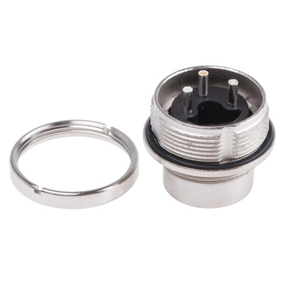 Amphenol C 091 D Series, 3 Pole Din Plug Plug, 5A, 300 V ac/dc IP67