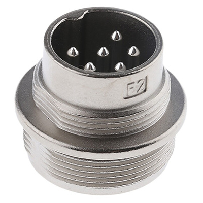 Amphenol C 091 D Series, 6 Pole Din Plug Plug, 5A, 300 V ac/dc IP67