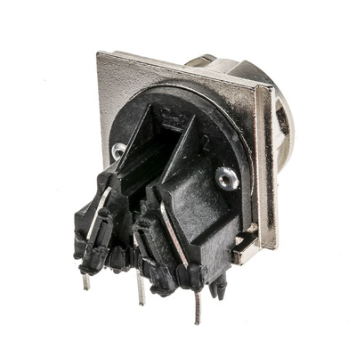 RS PRO 3 Pole Din Socket, DIN 41524, 3A, 34 V, Twist Lock, Female, Through Hole