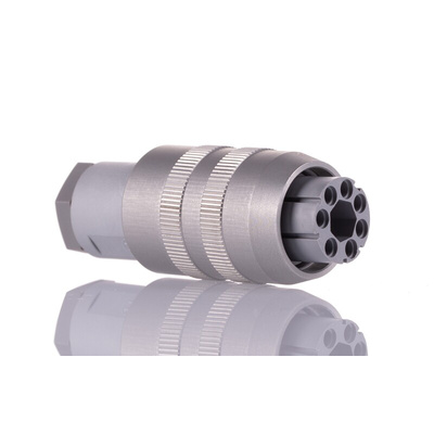 Hirschmann, N6R 7 Pole Din Socket, DIN 43651, 10A, 250 V ac IP65, IP67, Female, Cable Mount