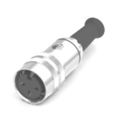 RS PRO 3 Pole M16 Din, 4A, 100 V IP40, Screw Lock, Female, Cable Mount