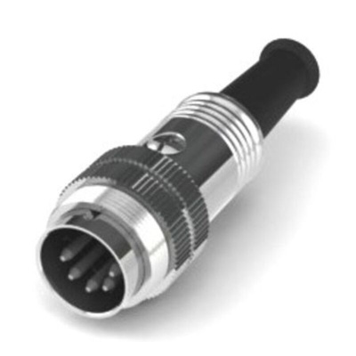 RS PRO 5 Pole M16 Din, 4A, 100 V IP40, Screw Lock, Male, Cable Mount