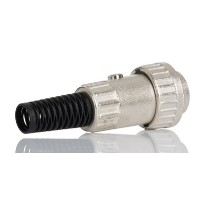 RS PRO 5 Pole Din Plug, Twist Lock, Male, Cable Mount