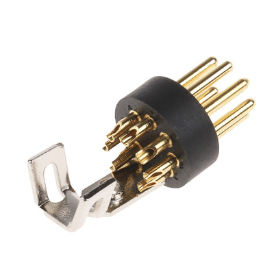 RS PRO 7 Pole Din Plug, Male, Cable Mount