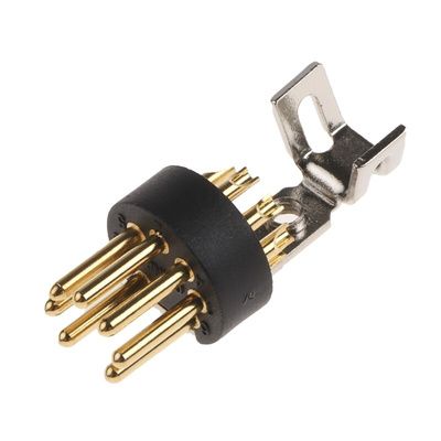 RS PRO 7 Pole Din Plug, Male, Cable Mount