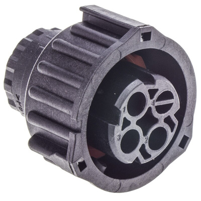TE Connectivity 3 Pole Din Socket, Female, Cable Mount