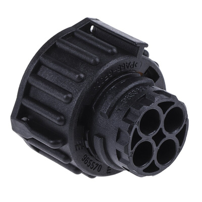 TE Connectivity 4 Pole Din Socket, DIN 72585 IP67, IP69, Bayonet, Female