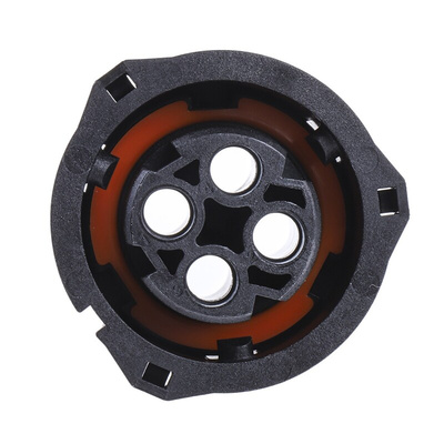TE Connectivity 4 Pole Din Socket, DIN 72585 IP67, IP69, Bayonet, Female