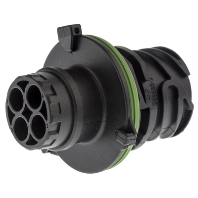 TE Connectivity 3 Pole Din Plug, Male, Panel Mount