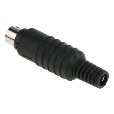 Lumberg 8 Pole Miniature Din Plug, 1A, 100 V ac, Male, Cable Mount