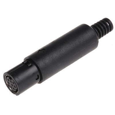 Lumberg 8 Pole Miniature Din Socket, 1A, 100 V ac, Female, Cable Mount