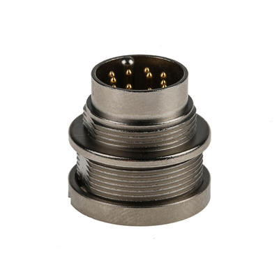 Lumberg 12 Pole Din Plug, DIN EN 60529, 3A, 60 V ac IP68, Male, Wall Mount