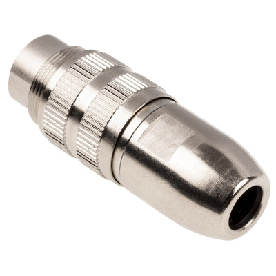 Lumberg 4 Pole Din Plug, DIN EN 60529, 5A, 250 V ac IP68, Screw On, Male, Cable Mount