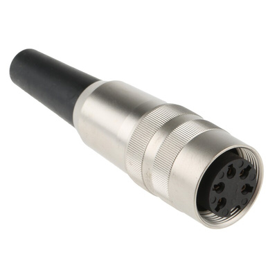 Lumberg, KV 5 Pole M16 Din Socket, DIN EN 60529, 5A, 250 V ac IP40, Screw On, Female, Cable Mount