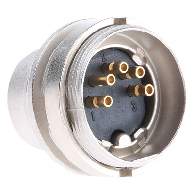 Lumberg, SFV 5 Pole M16 Din Plug, DIN EN 60529, 5A, 60 V ac IP40, Male, Panel Mount
