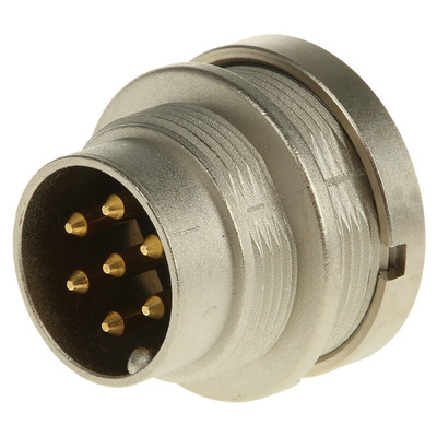 Lumberg, SFV 7 Pole M16 Din Plug, DIN EN 60529, 5A, 250 V ac IP40, Male, Panel Mount