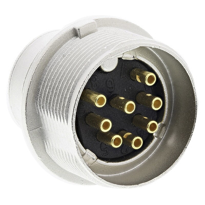 Lumberg, SFV 8 Pole M16 Din Plug, DIN EN 60529, 5A, 60 V ac IP40, Male, Panel Mount