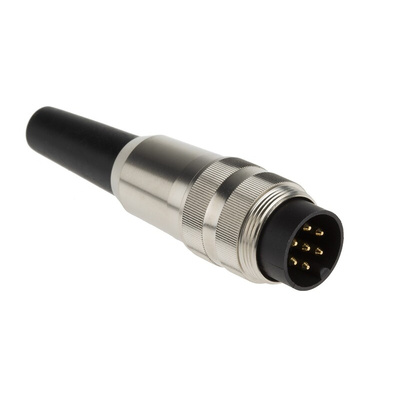 Lumberg, SV 7 Pole M16 Din Plug, DIN EN 60529, 5A, 250 V ac IP40, Screw On, Male, Cable Mount