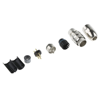 Lumberg 3 Pole Din Plug, DIN EN 60529, 5A, 250 V ac IP68, Screw On, Male, Cable Mount