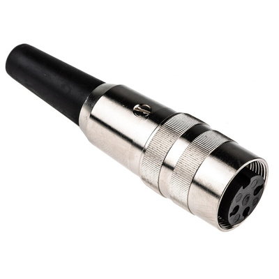 Lumberg, KV 3 Pole M16 Din Socket, DIN EN 60529, 5A, 250 V ac IP40, Screw On, Female, Cable Mount