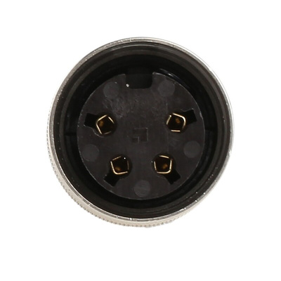 Lumberg, KV 4 Pole M16 Din Socket, DIN EN 60529, 5A, 250 V ac IP40, Female, Cable Mount