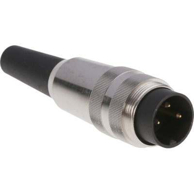 Lumberg, SV 3 Pole M16 Din Plug, DIN EN 60529, 5A, 250 V ac IP40, Screw On, Male, Cable Mount