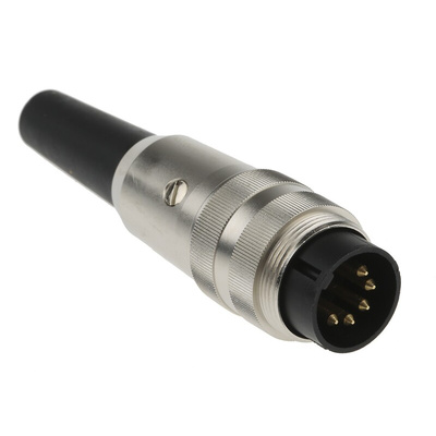 Lumberg, SV 5 Pole M16 Din Plug, DIN EN 60529, 5A, 60 V ac IP40, Screw On, Male, Cable Mount