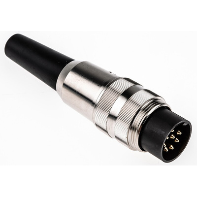 Lumberg, SV 8 Pole M16 Din Plug, DIN EN 60529, 5A, 60 V ac IP40, Male, Cable Mount