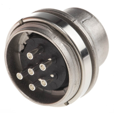 Amphenol Industrial, Signalmate C091 6 Pole M16 Din Plug, 5.0A, 300 V IP40, Screw On, Panel Mount
