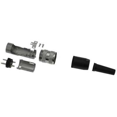 Amphenol, C 091 A 3 Pole M16 Din Plug, 5A, 300 V ac, Male, Cable Mount