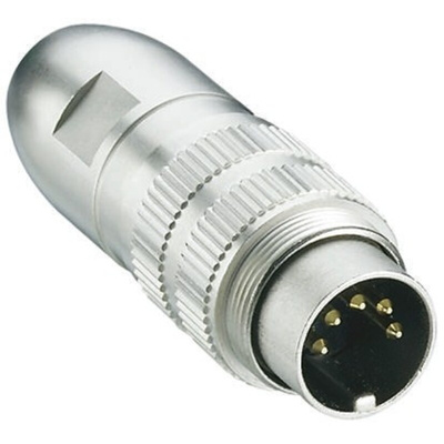 Lumberg 7 Pole Din Plug, DIN EN 60529, 5A, 60 V ac IP68, Male, Cable Mount