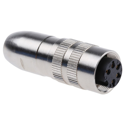 Lumberg 5 Pole Din Socket, DIN EN 60529, 5A, 250 V ac IP68, Female, Cable Mount