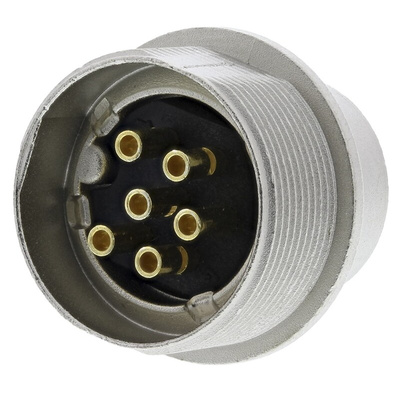 Lumberg, SFV 6 Pole M16 Din Plug, DIN EN 60529, 5A, 250 V ac IP40, Male, Panel Mount