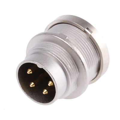 Lumberg, SFV 4 Pole M16 Din Plug, DIN EN 60529, 5A, 250 V ac IP40, Male, Panel Mount