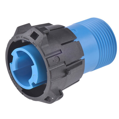 ITT Cannon, APD 1 Pole Din Plug, DIN 72585, 48 V dc IP67, Male, Cable Mount