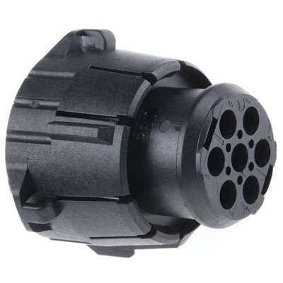 ITT Cannon, APD 7 Pole Din Plug, DIN 72585, 48 V dc IP67, IP69K, Male, Cable Mount