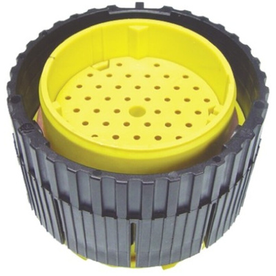 ITT Cannon, APD 51 Pole Din Plug, DIN 72585, 48 V dc IP67, IP69K, Male, Cable Mount