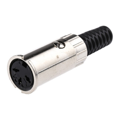 RS PRO 3 Pole Din Socket, 2A, 100 V ac, Twist Lock, Female, Cable Mount
