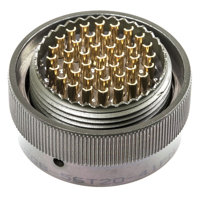 Amphenol Limited, 62GB 41 Way Cable Mount MIL Spec Circular Connector Plug, Pin Contacts,Shell Size 20, Bayonet