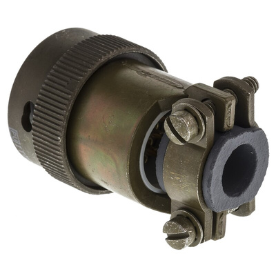 ITT Cannon, KPT 19 Way Cable Mount MIL Spec Circular Connector Plug, Pin Contacts,Shell Size 14, Bayonet Coupling